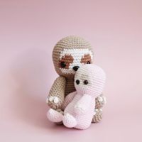 Luiaard Onesiegurumi